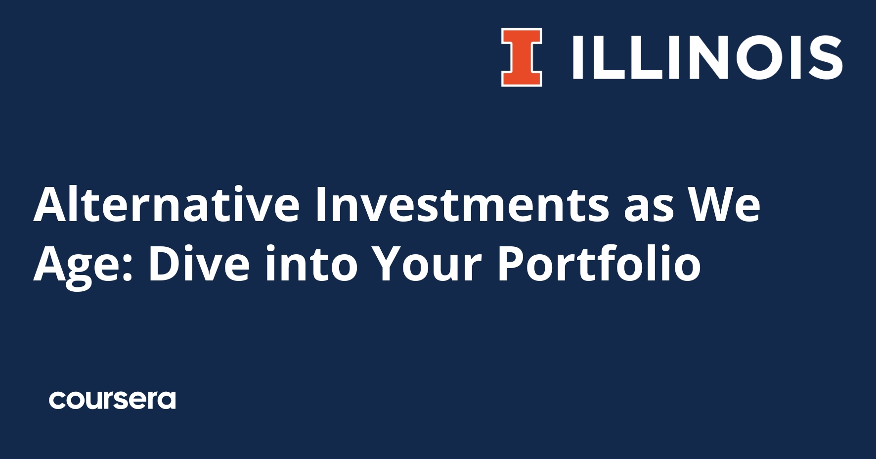 Alternative Investments as We Age: Dive into Your Portfolio