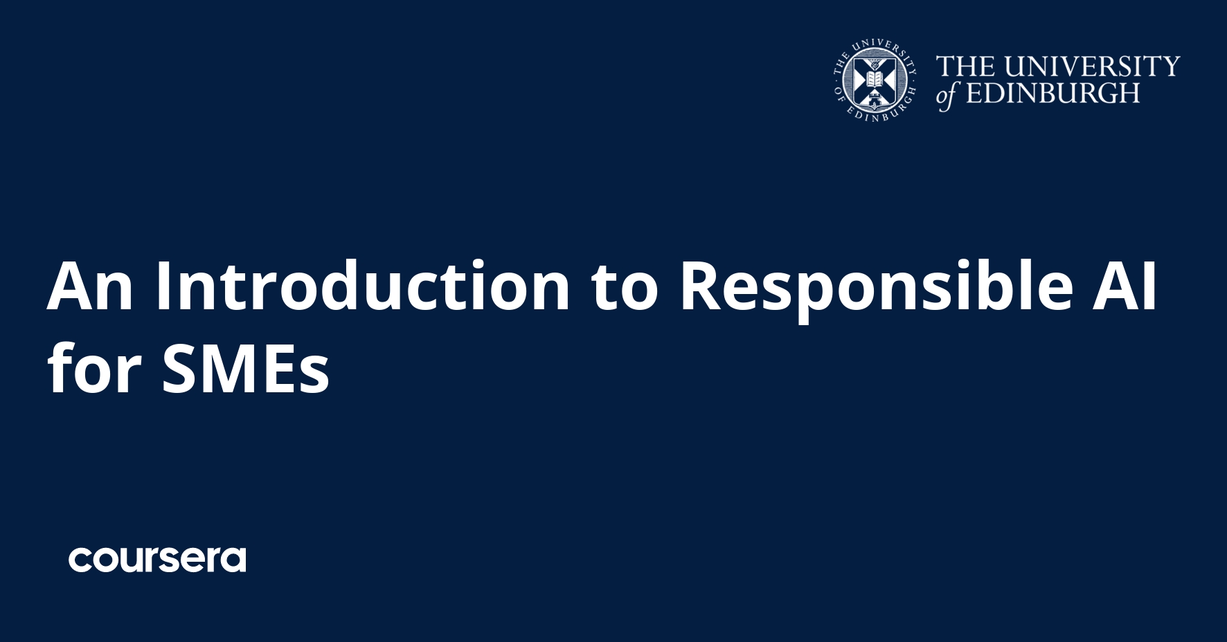 Introduction to Responsible AI for SMEs