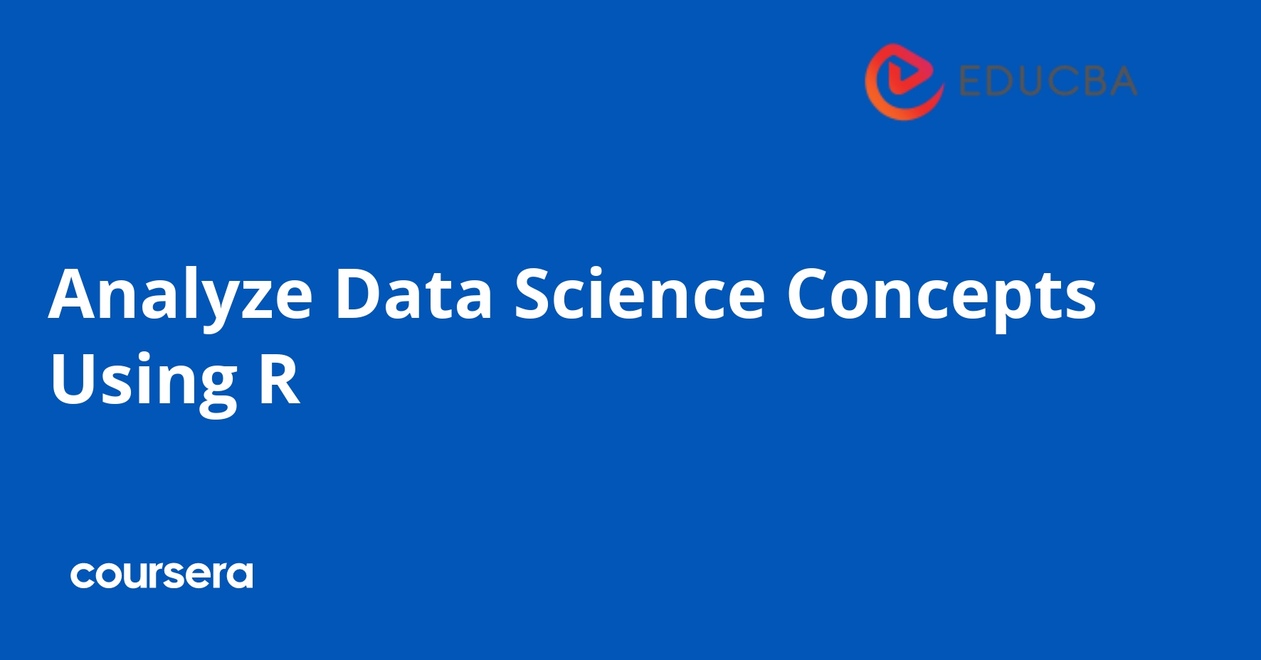 Analyze Data Science Concepts Using R