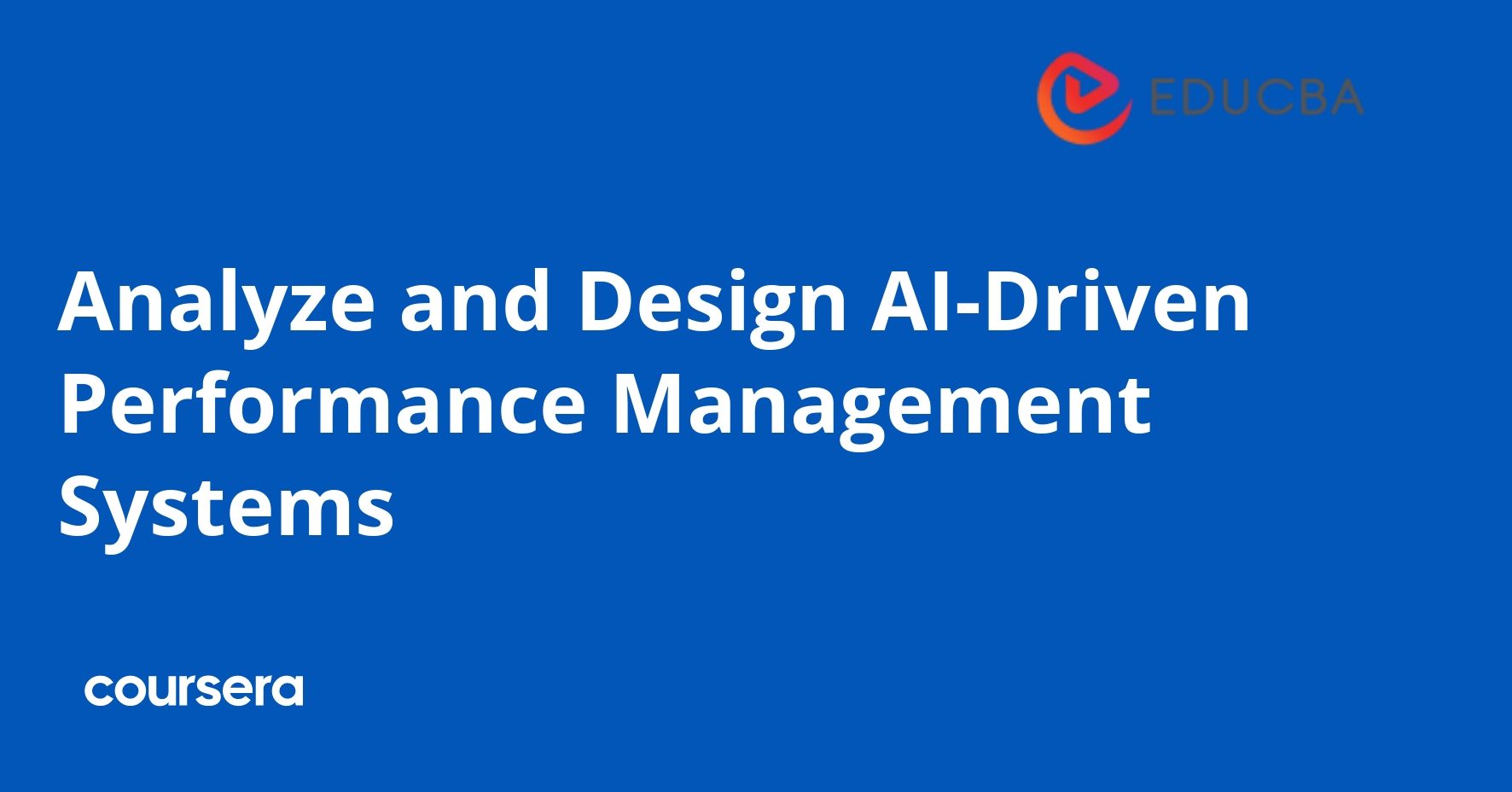 Analyze and Design AI-Driven Performance Management Systems