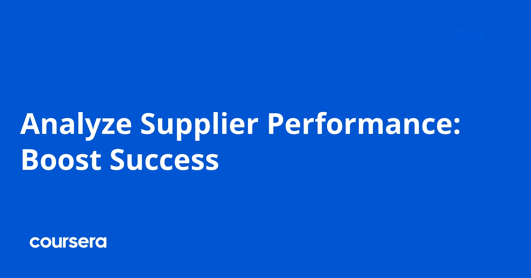 Analyze Supplier Performance: Boost Success