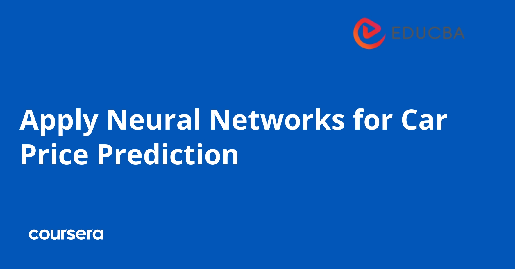 Apply Neural Networks for Car Price Prediction