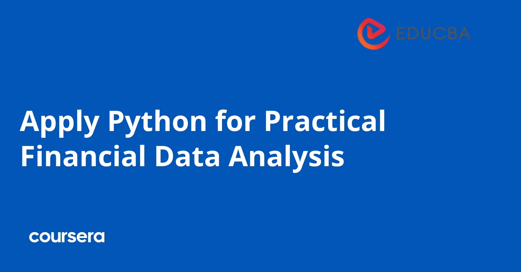 Python for Practical Financial Data Analysis
