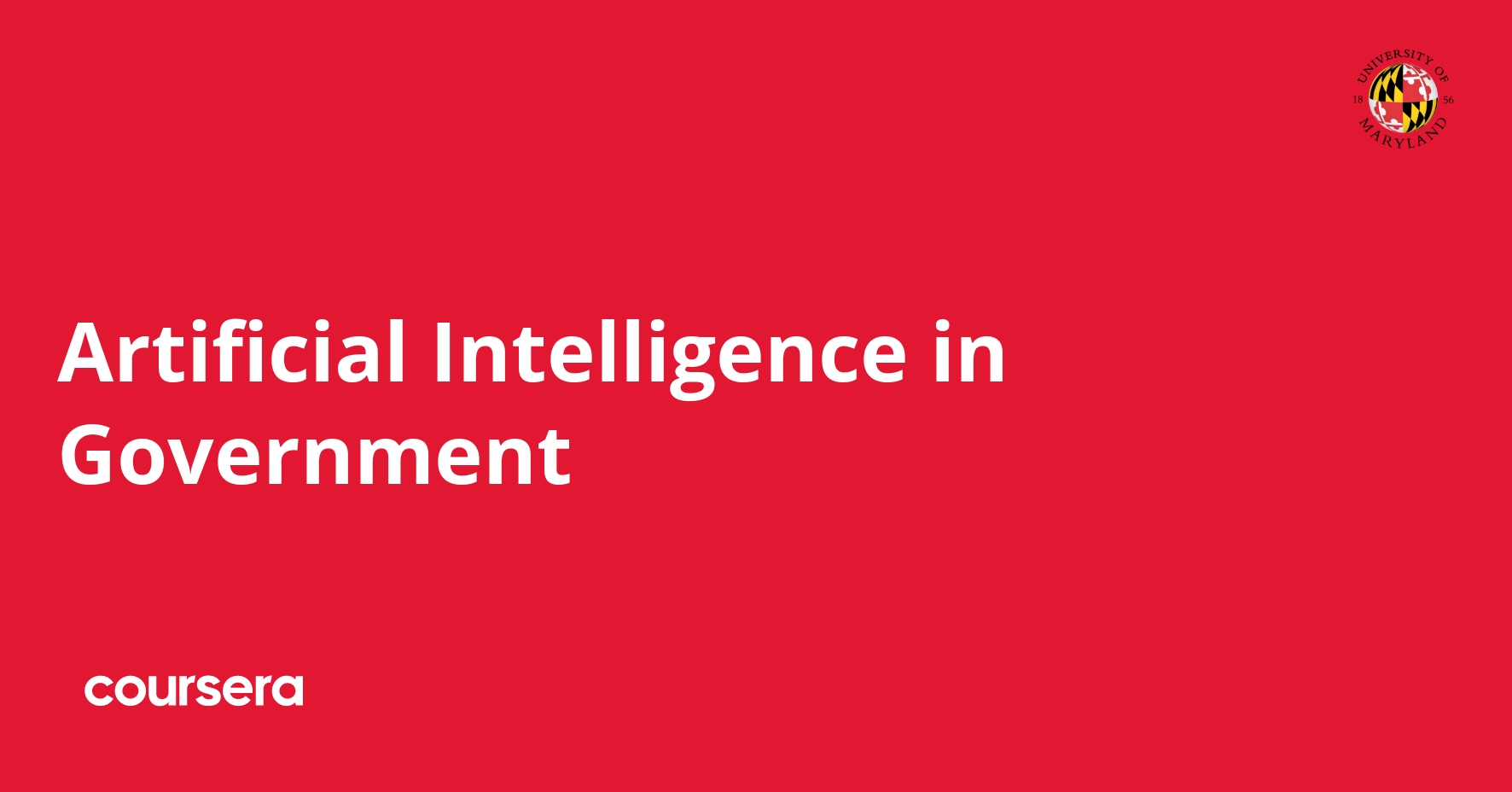 Artificial Intelligence in Government