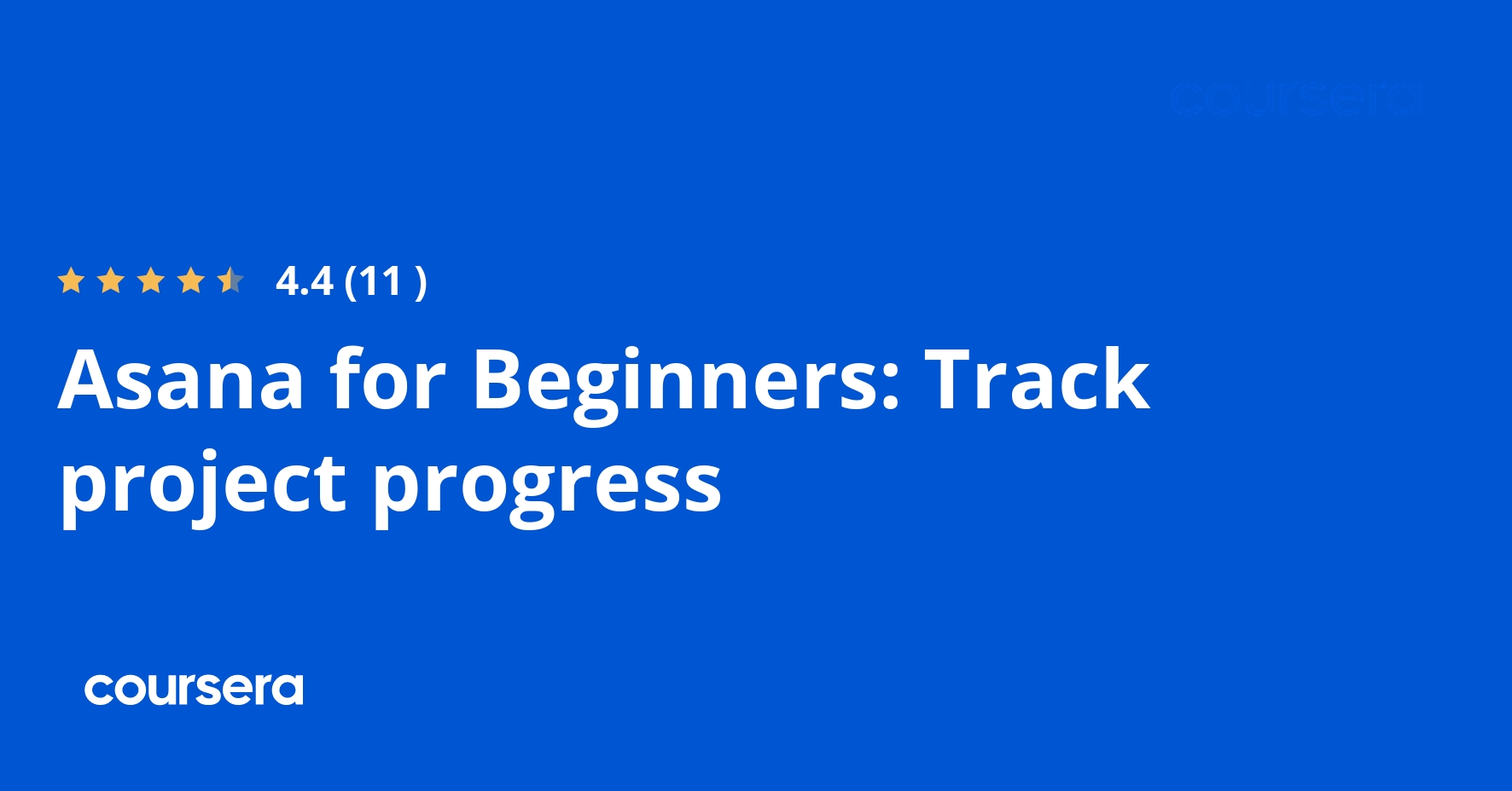 Asana for Beginners: Track Project Progress