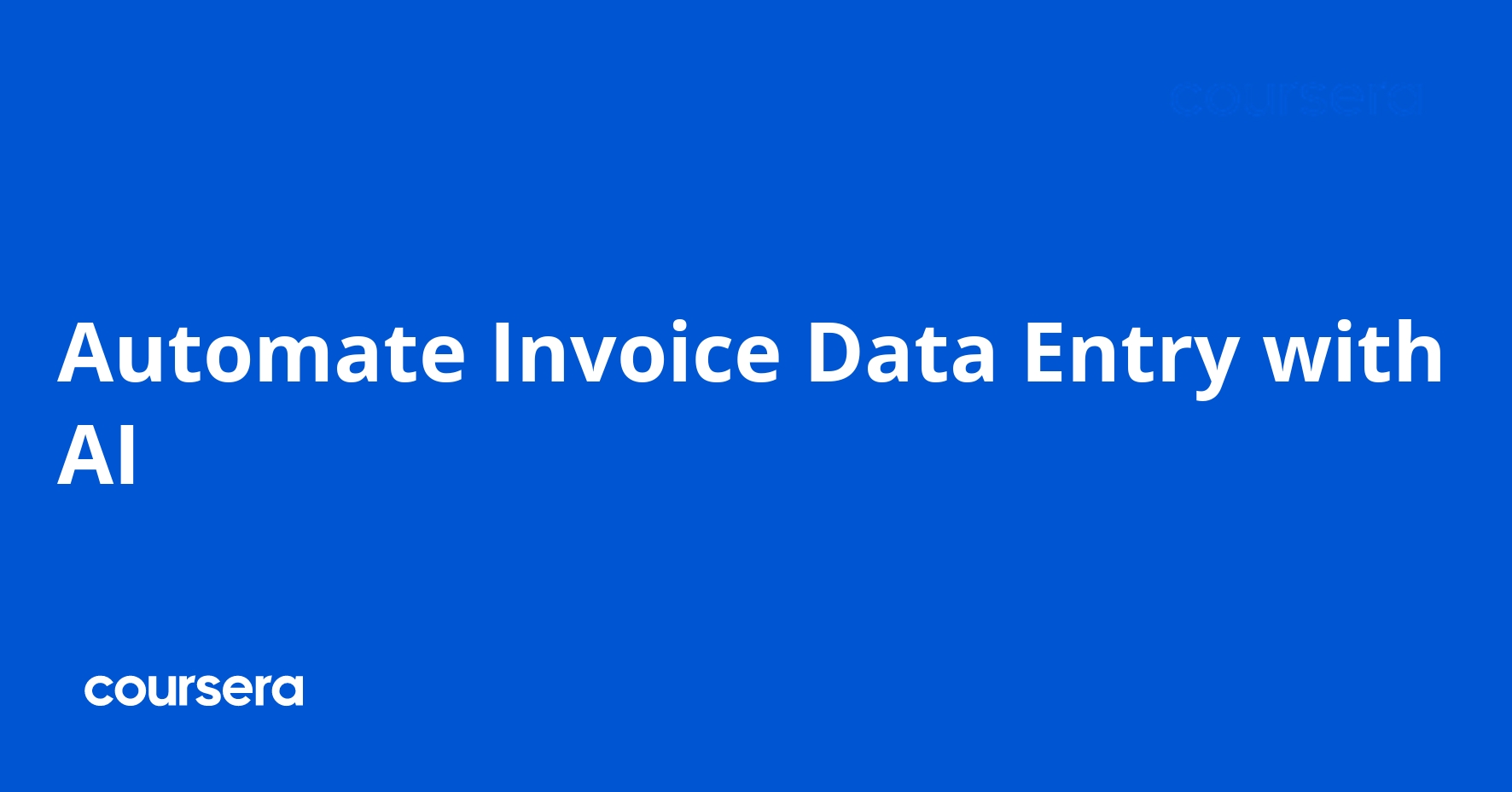 Automate Invoice Data Entry with AI