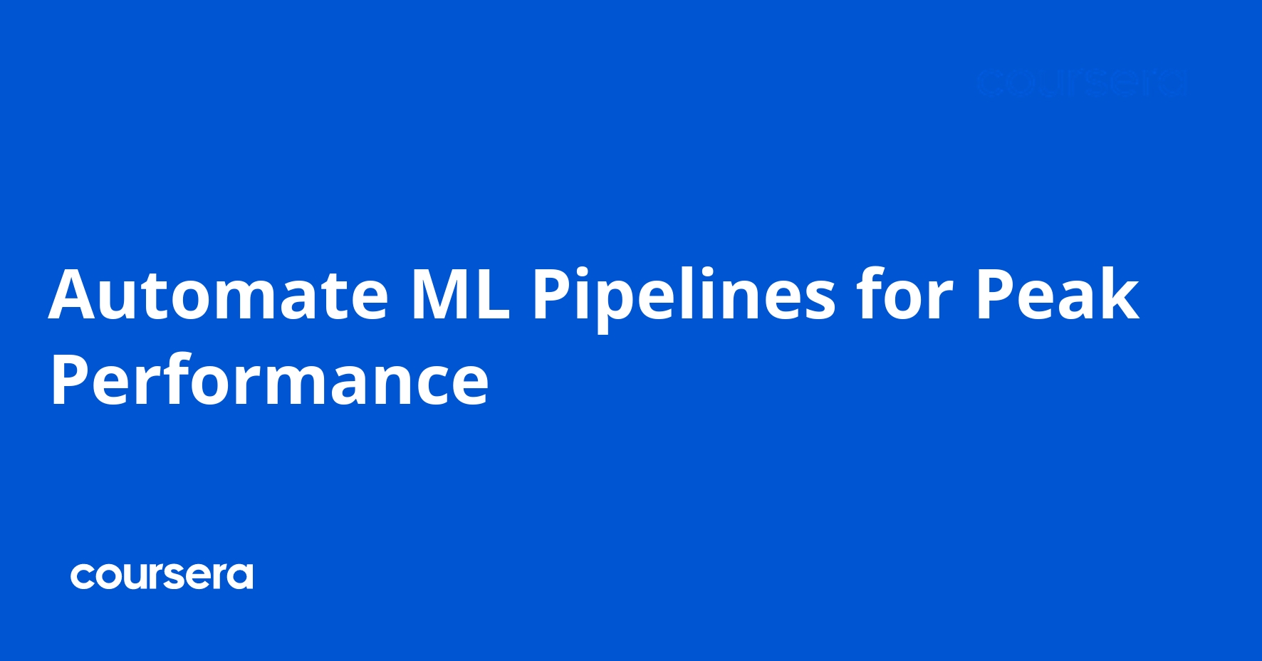 Automate ML Pipelines for Peak Performance
