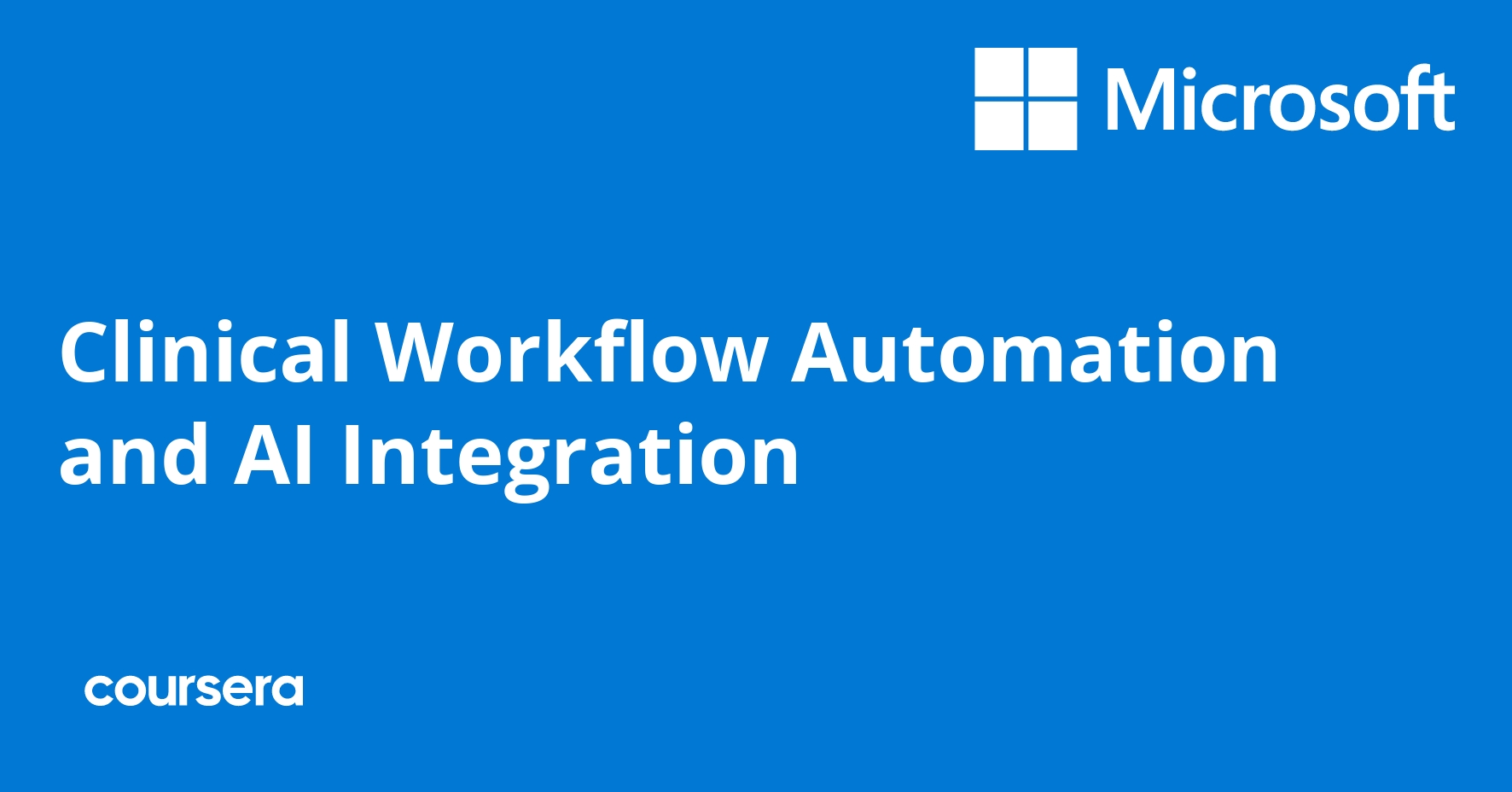 Clinical Workflow Automation and AI Integration