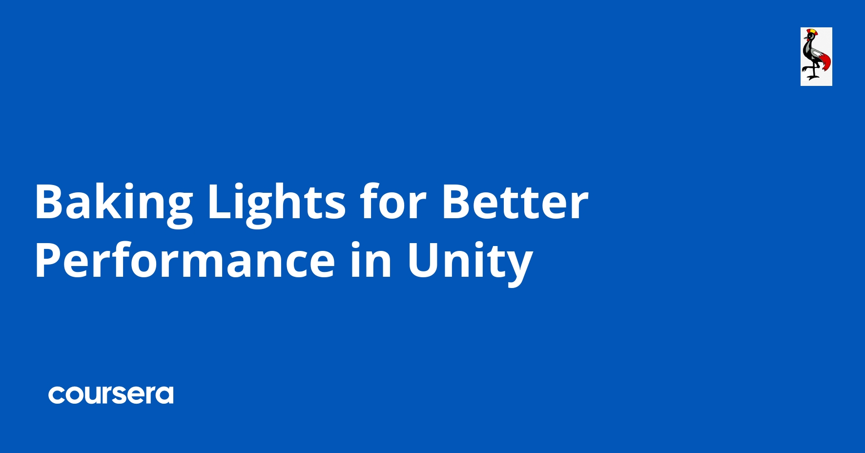 Baking Lights for Better Performance in Unity