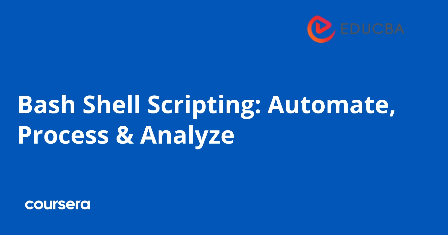 Bash Shell Scripting: Automate, Process & Analyze
