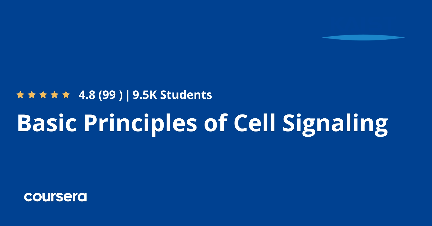 Basic Principles of Cell Signaling | Coursera