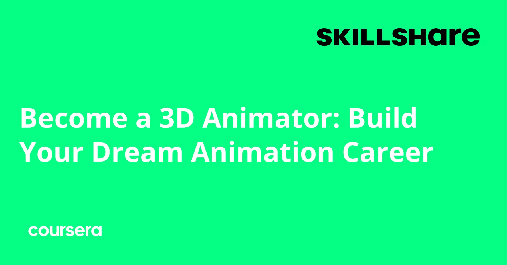Become a 3D Animator: Build Your Dream Animation Career