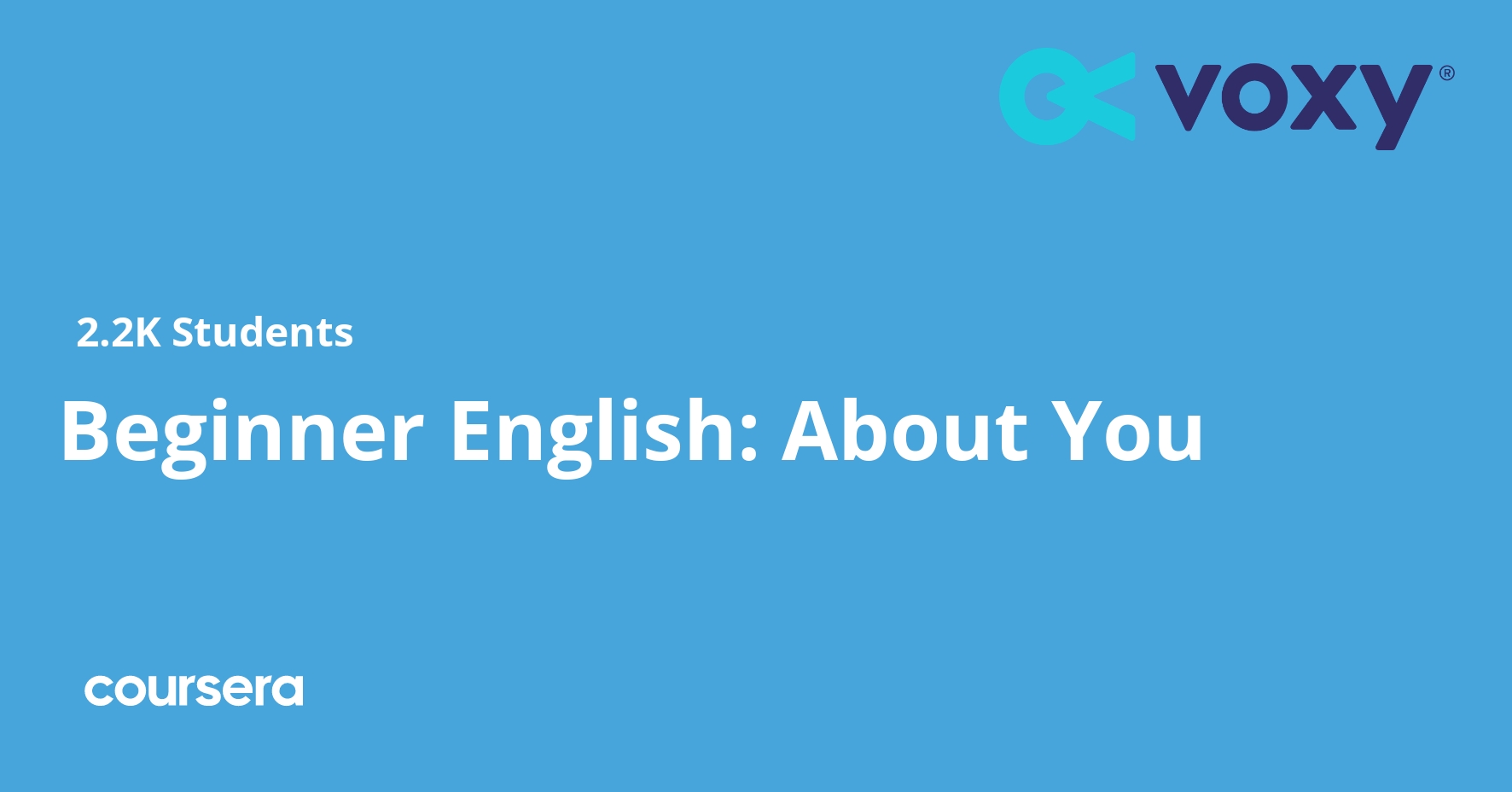 Beginner English: About You