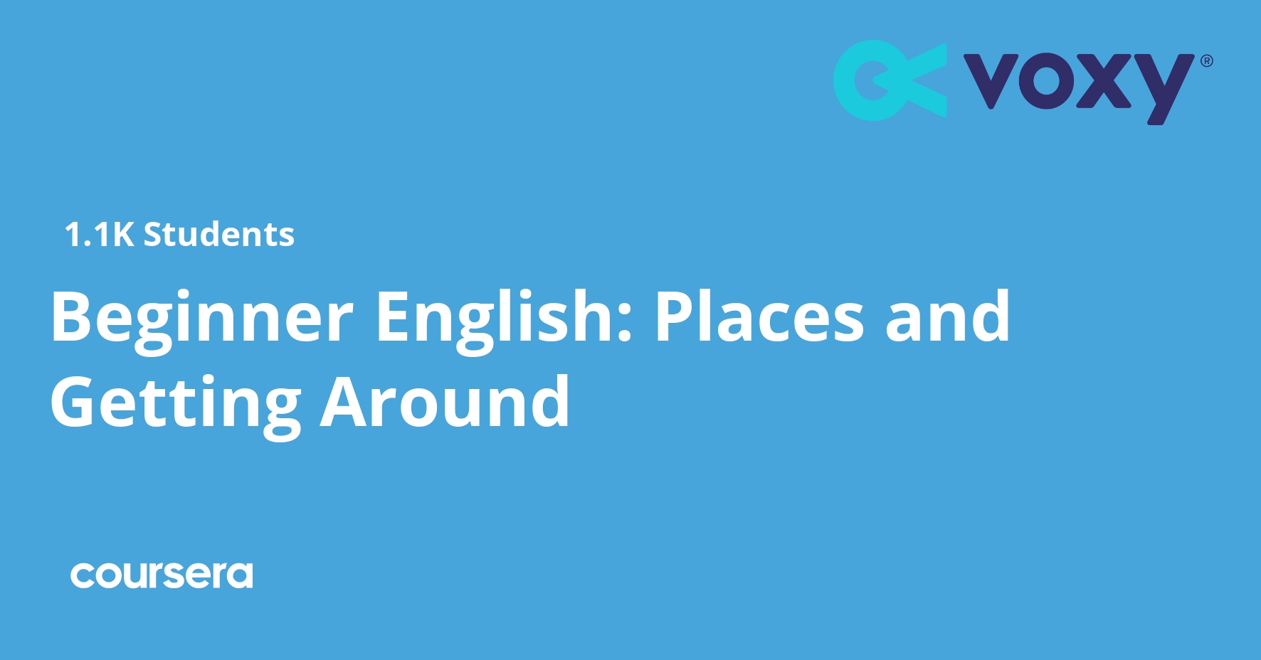 Beginner English: Places and Getting Around