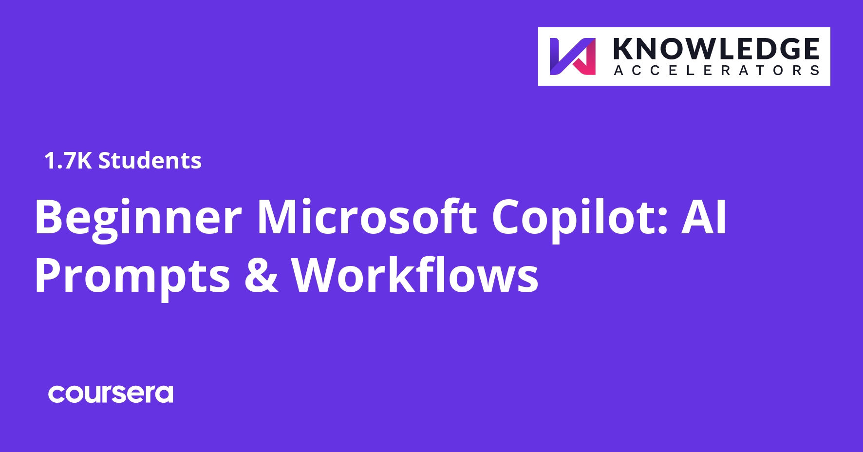Beginner Microsoft Copilot: AI Prompts & Workflows