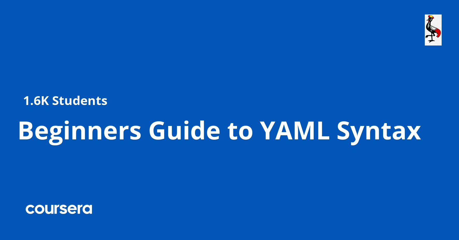 Beginners Guide to YAML Syntax