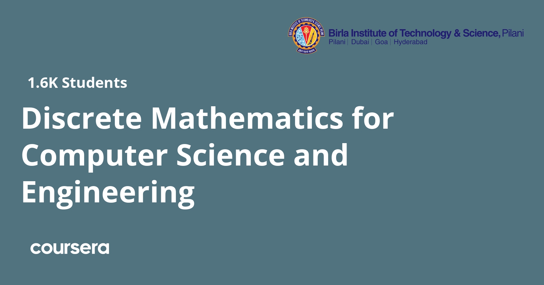 Discrete Mathematics for Computer Science and Engineering