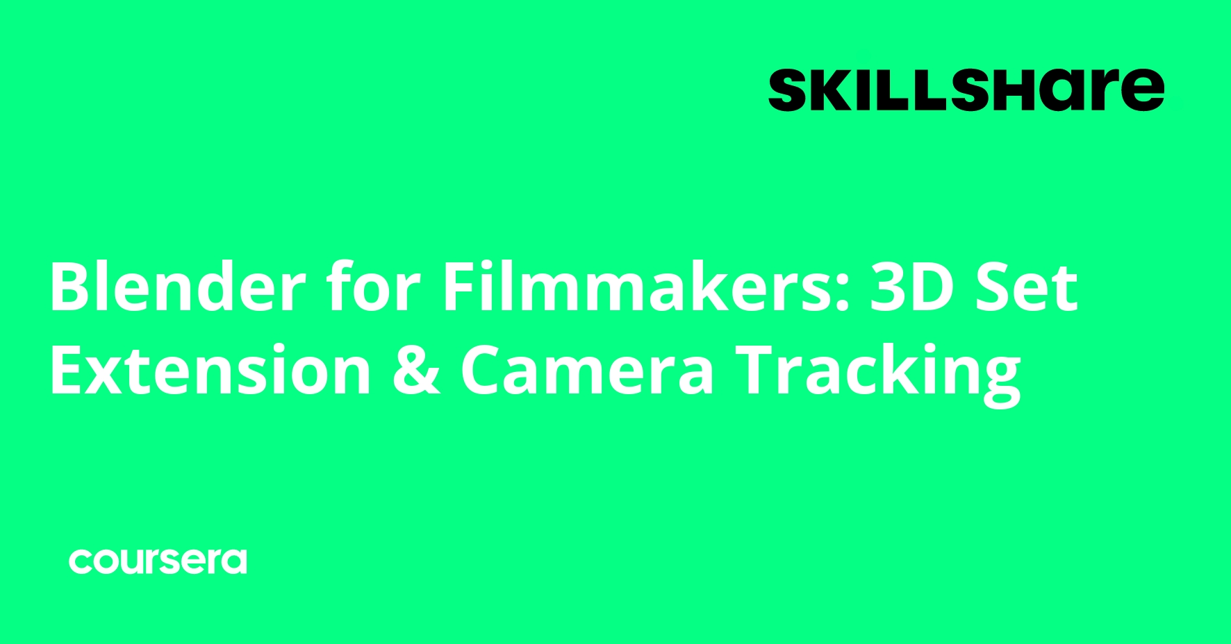 Blender for Filmmakers: 3D Set Extension & Camera Tracking