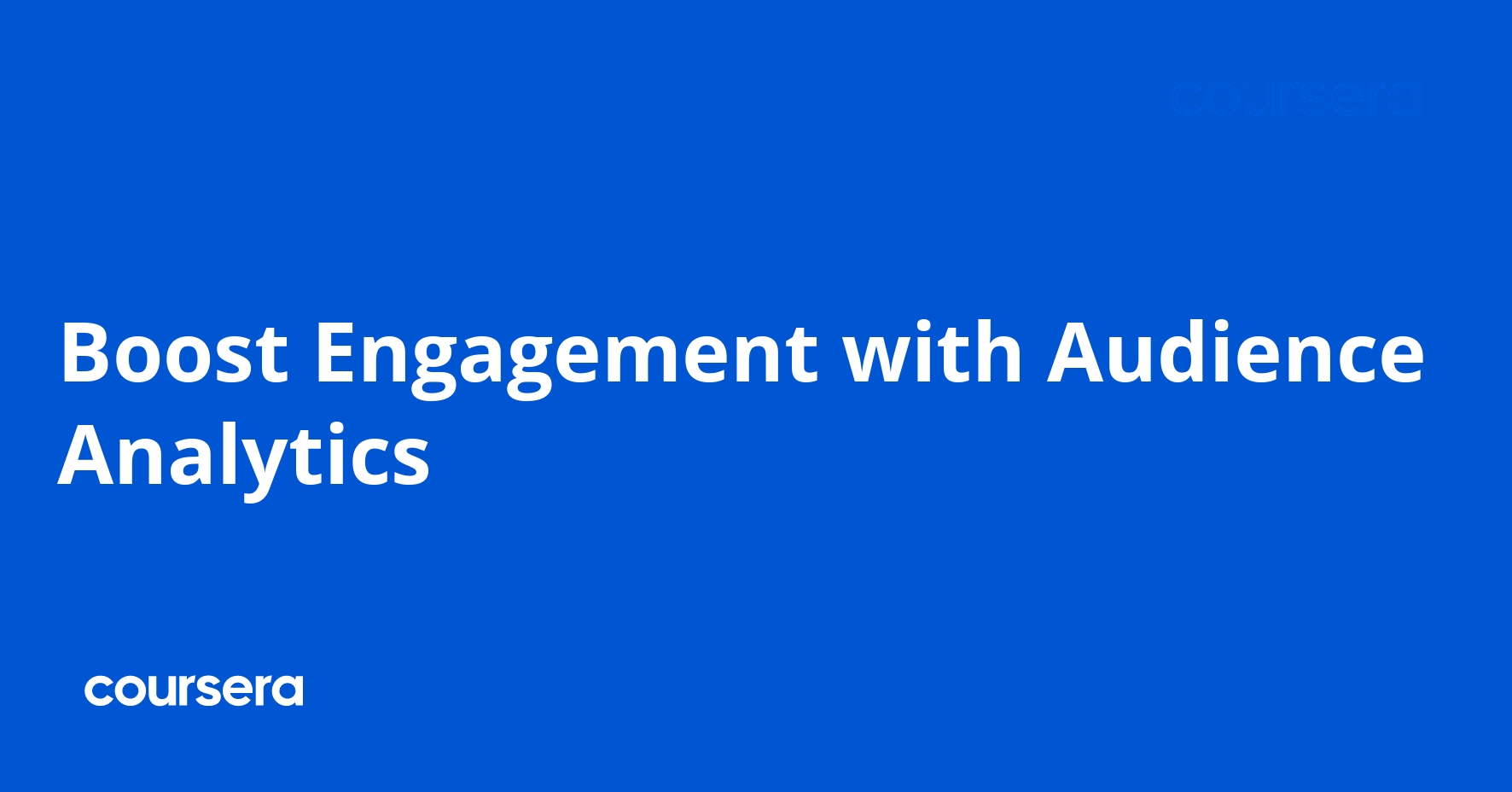 Boost Engagement with Audience Analytics