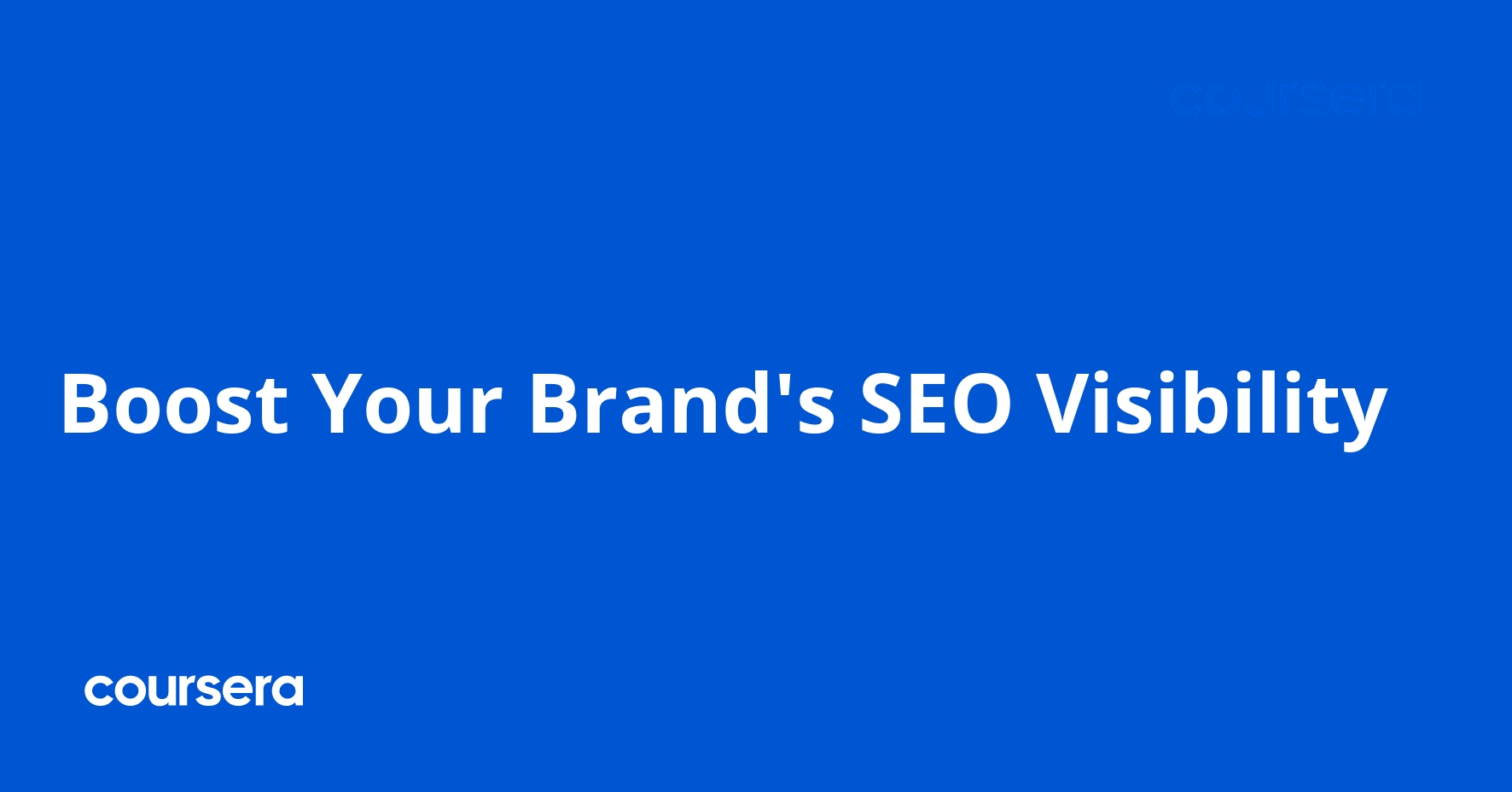 Boost Brand SEO Visibility