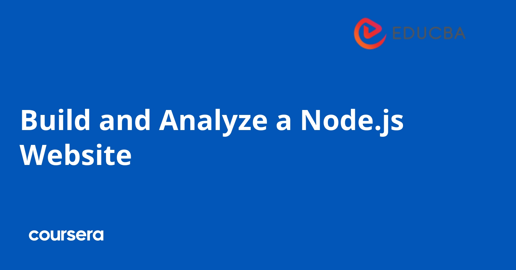 Build and Analyze a Node.js Website