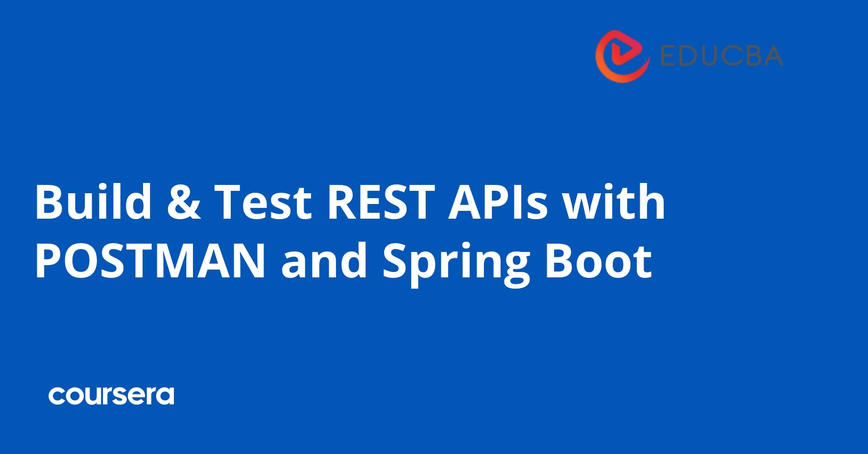 Build & Test REST APIs with POSTMAN and Spring Boot