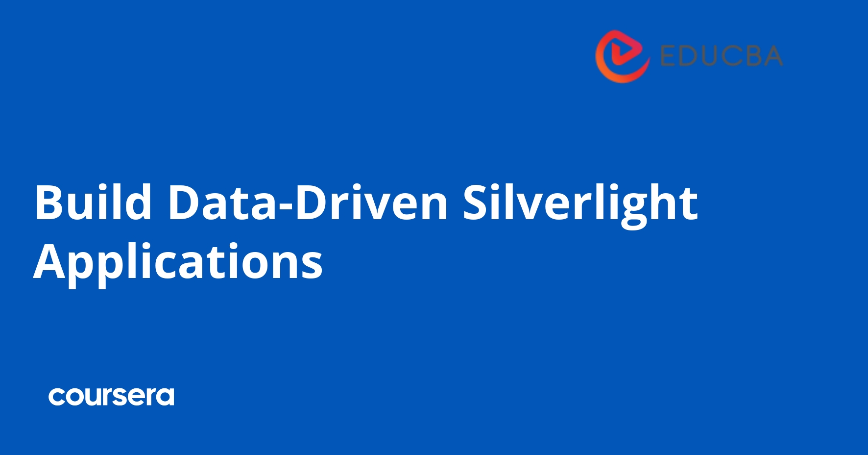 Build Data-Driven Silverlight Applications