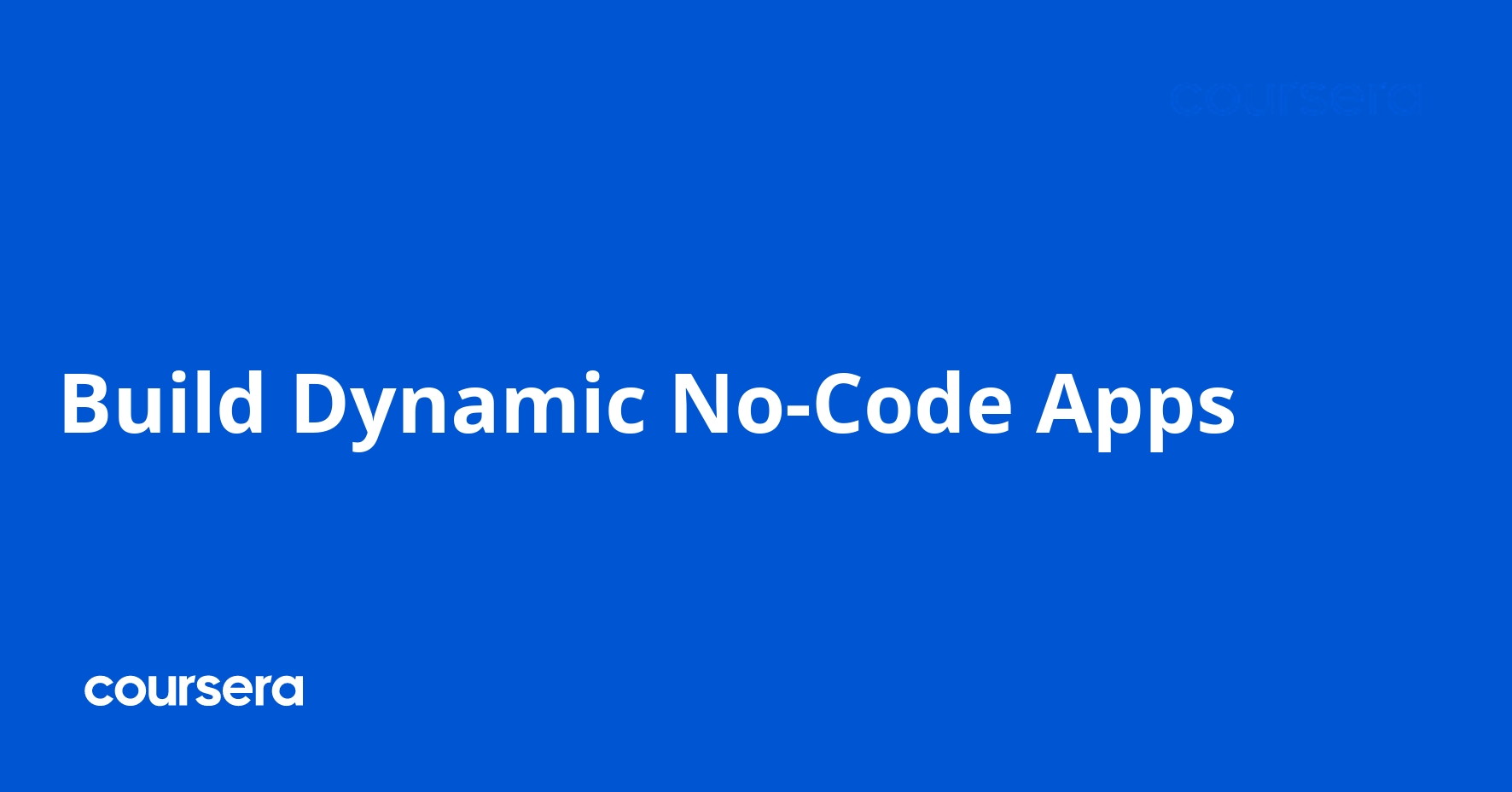 Build Dynamic No-Code Apps