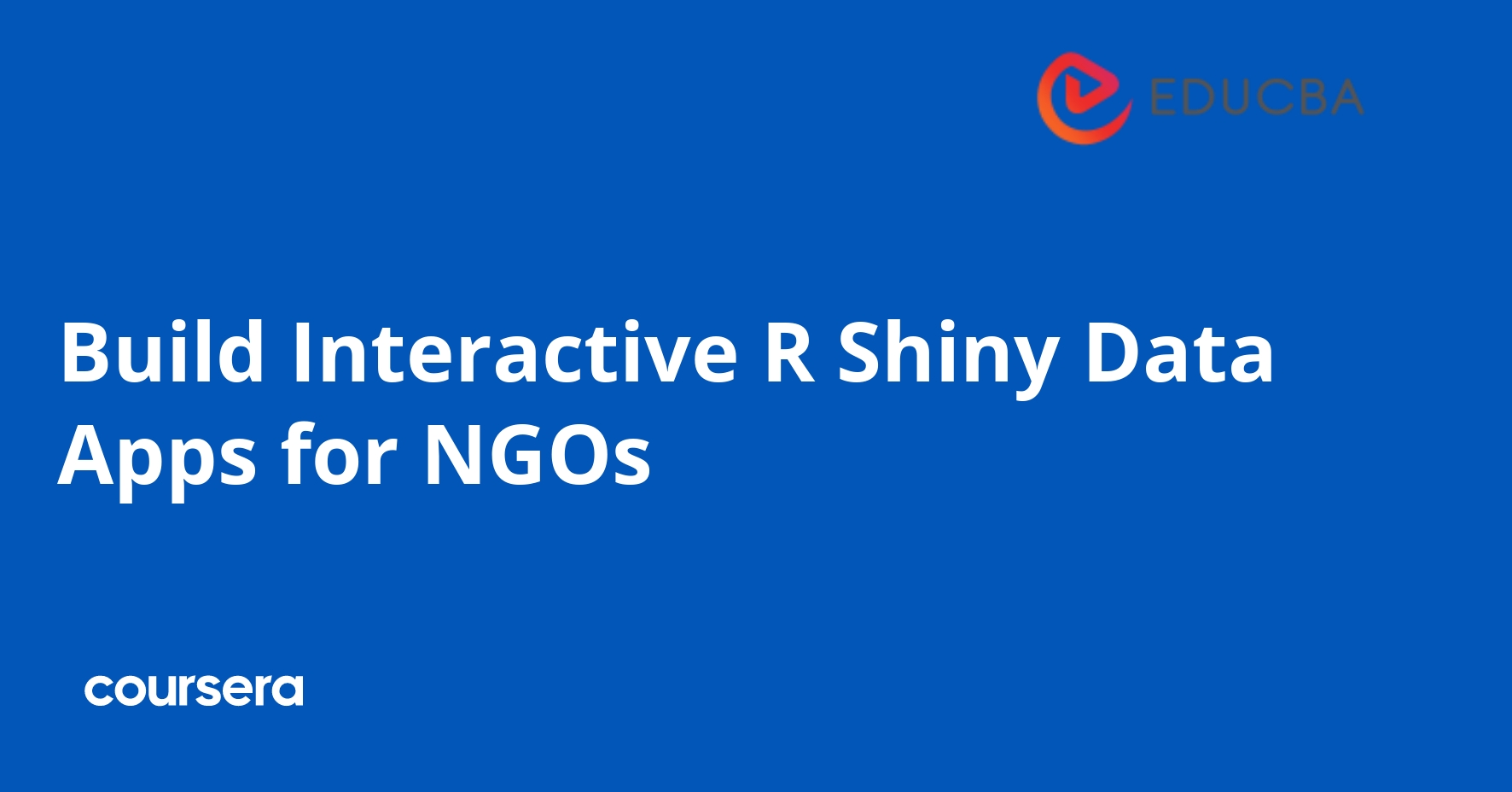 Build Interactive R Shiny Data Apps for NGOs