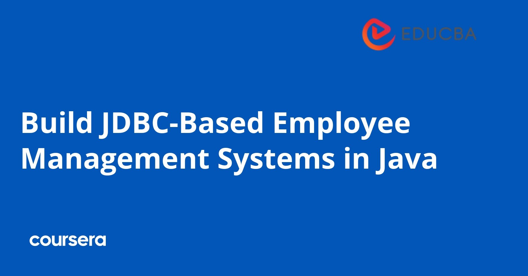 Build JDBC-Based Employee Management Systems in Java
