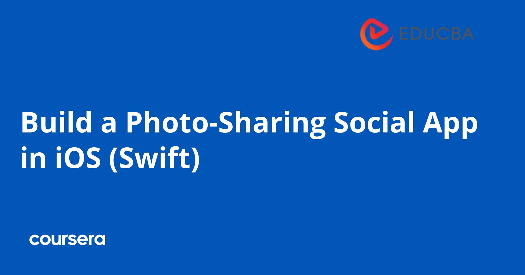 Build a Photo-Sharing Social App in iOS (Swift)