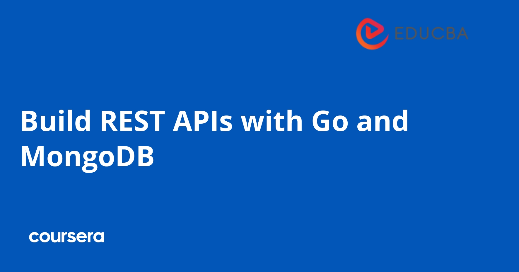 Build REST APIs with Go and MongoDB