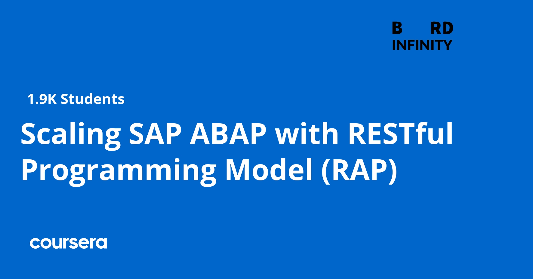 Scaling SAP ABAP with RESTful Programming Model