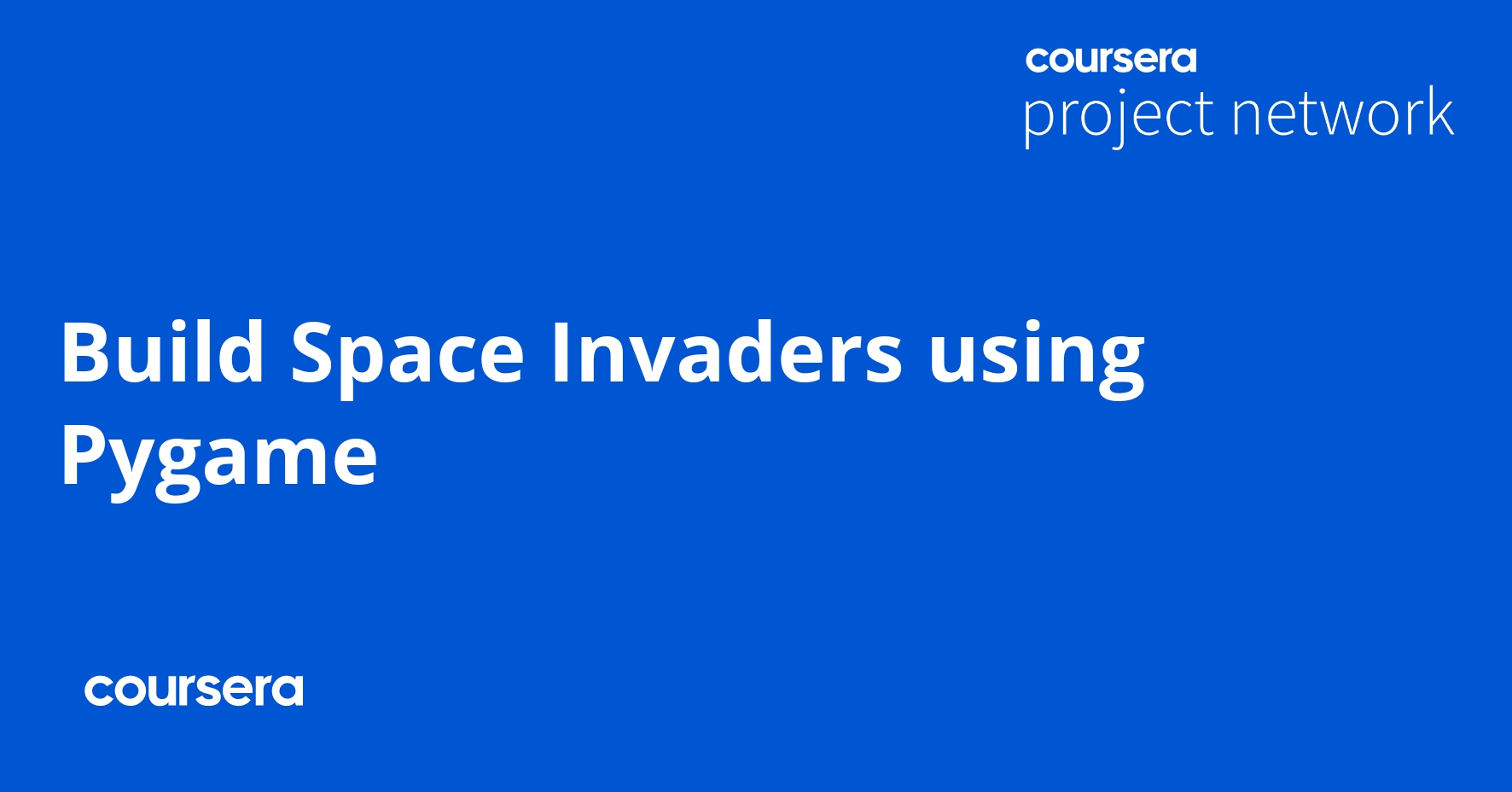 Build Space Invaders using Pygame