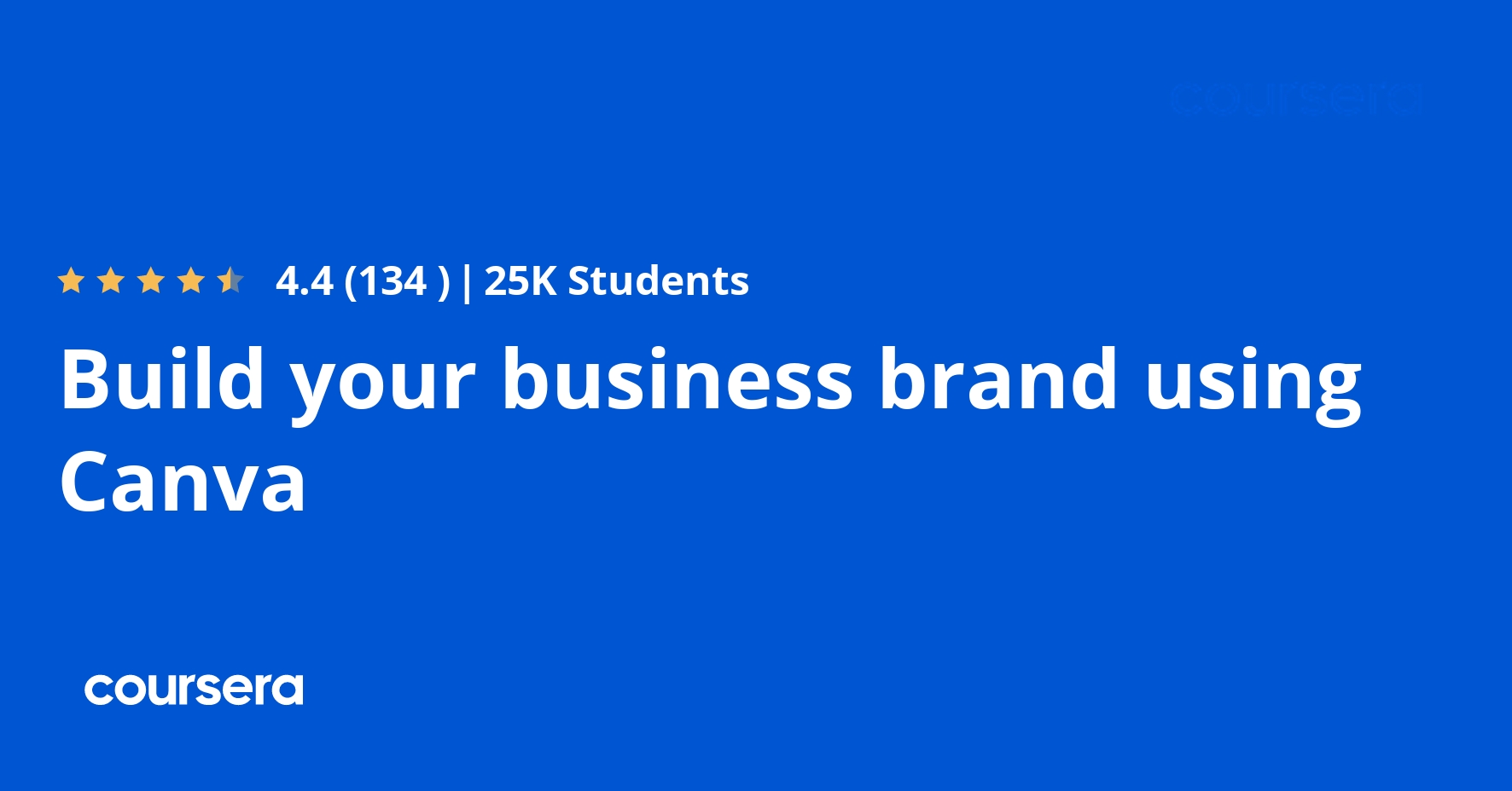 Build your business brand using Canva