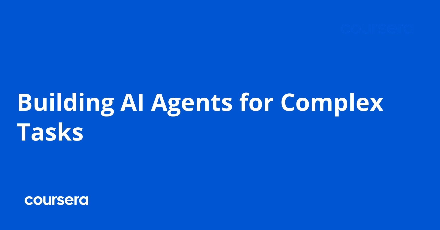 Building AI Agents for Complex Tasks