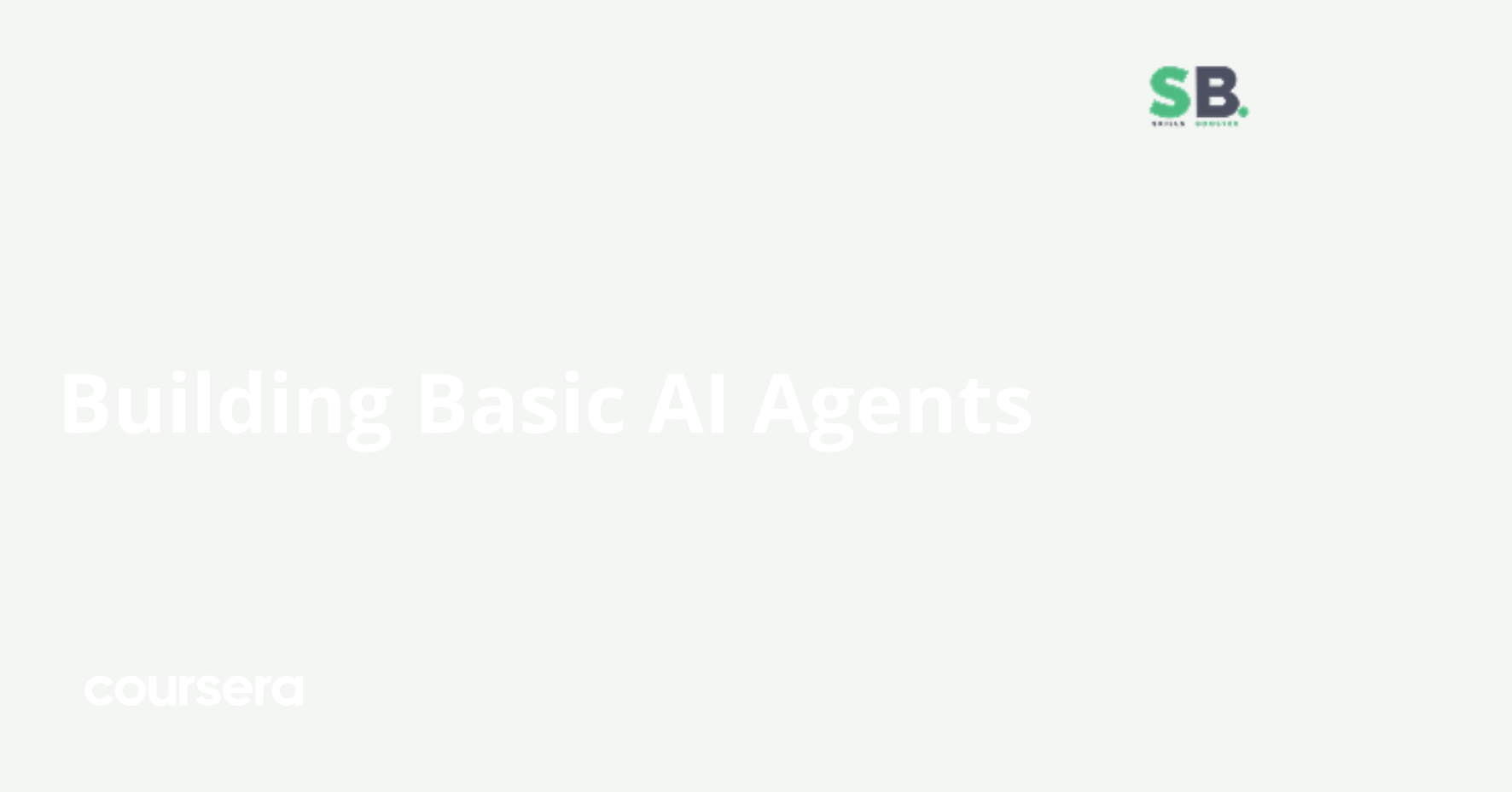 Building Basic AI Agents