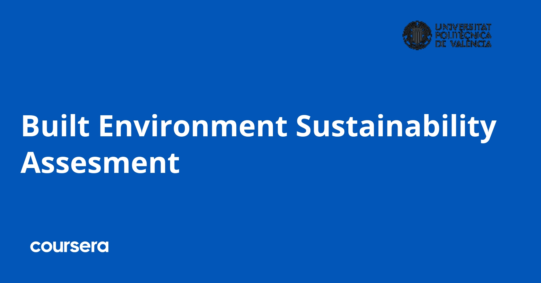 Built Environment Sustainability Assessment
