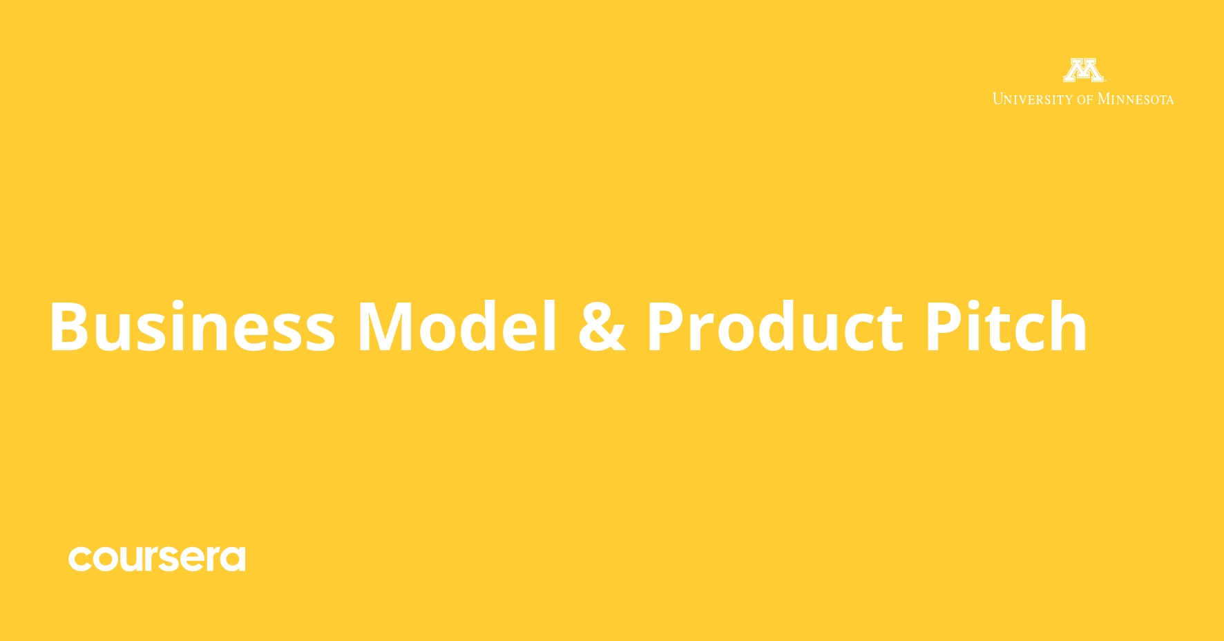Business Model & Product Pitch
