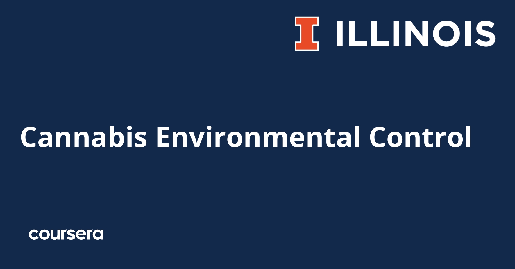 Cannabis Environmental Control