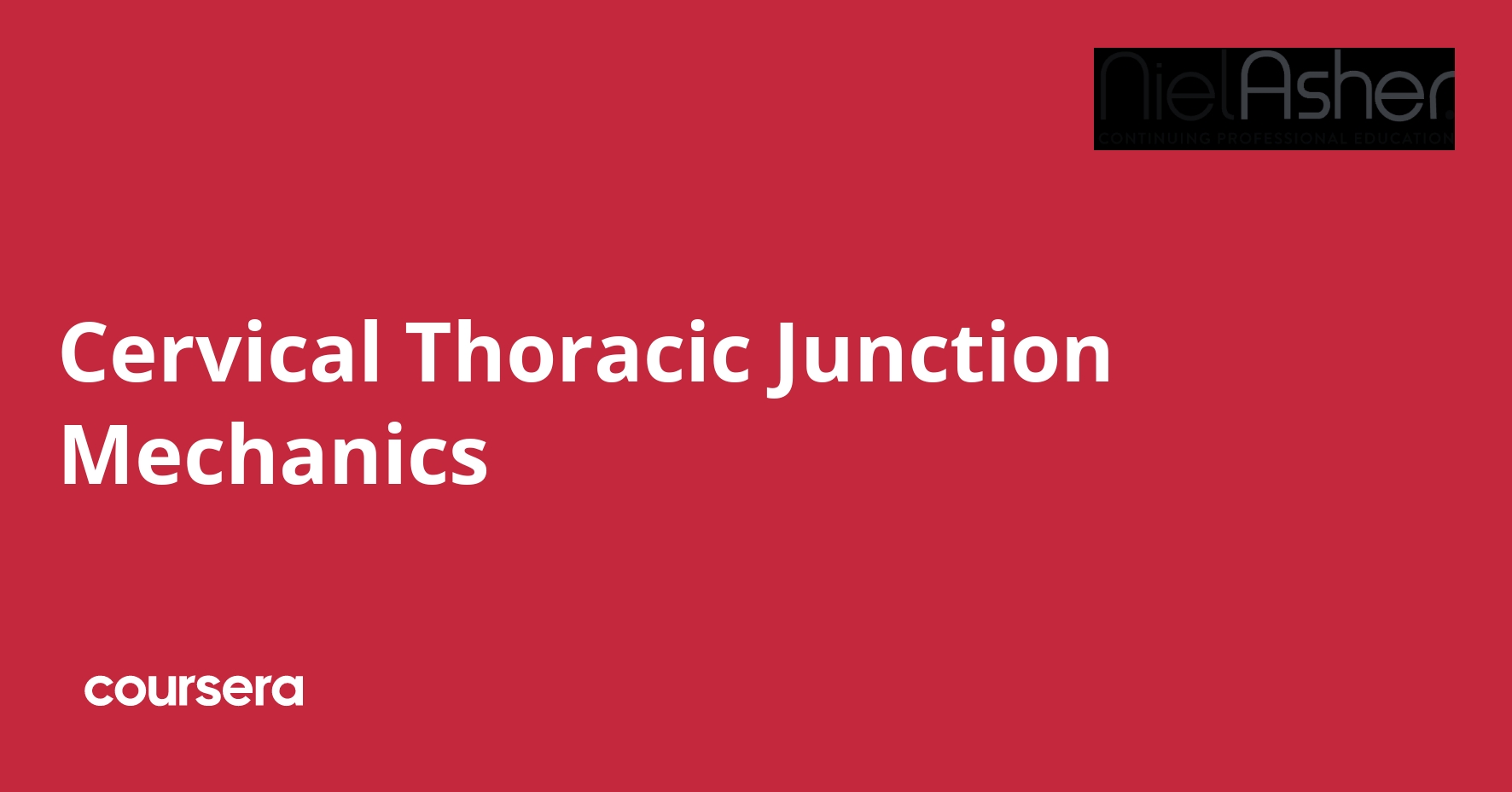 Cervical Thoracic Junction Mechanics