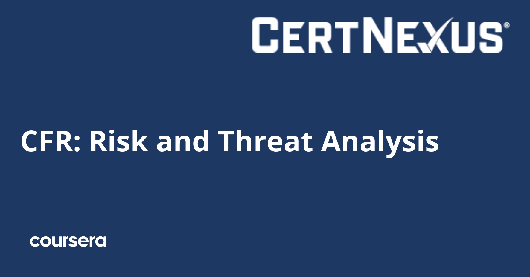 CFR: Risk and Threat Analysis