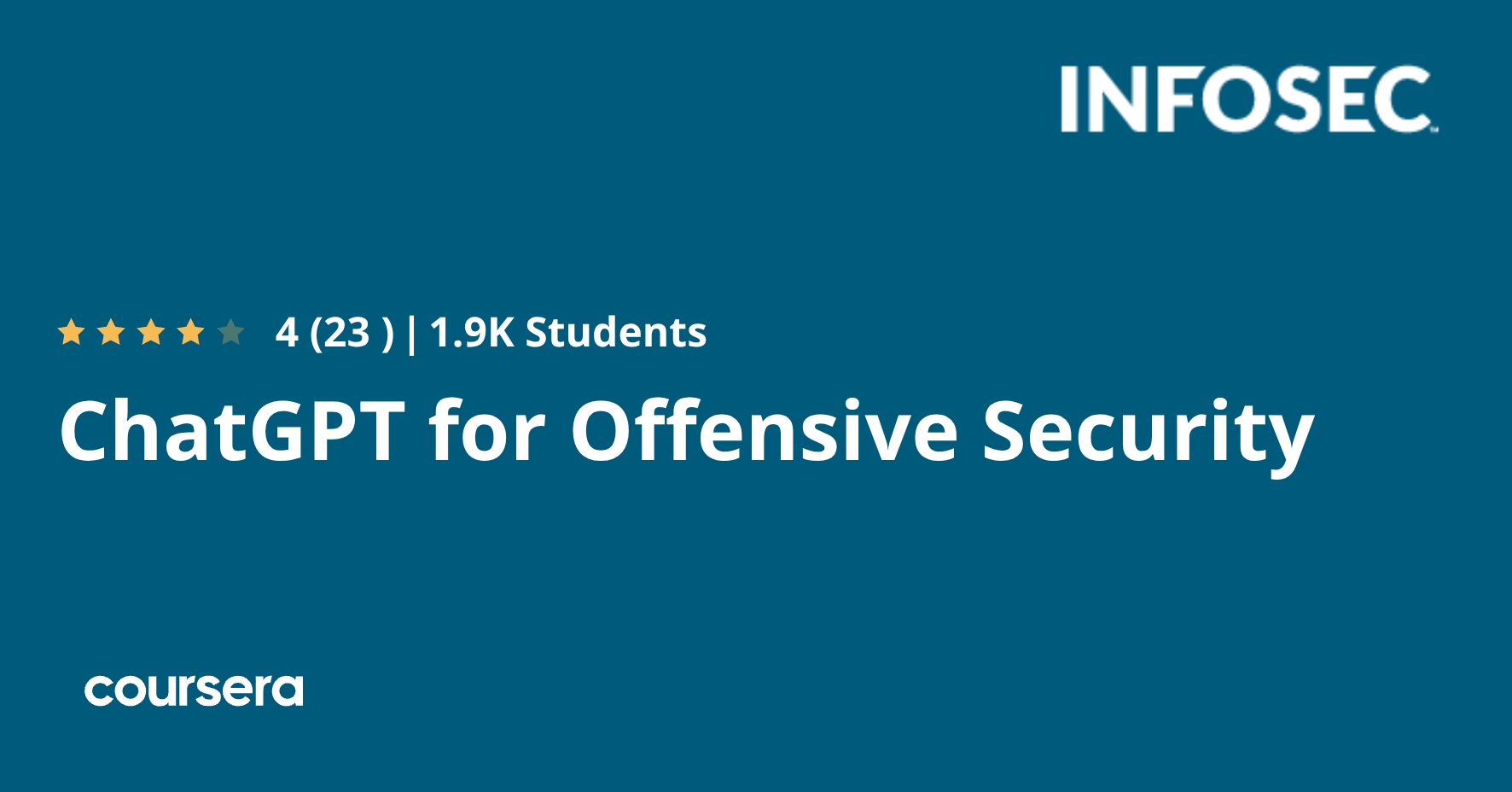 ChatGPT for Offensive Security | Coursera