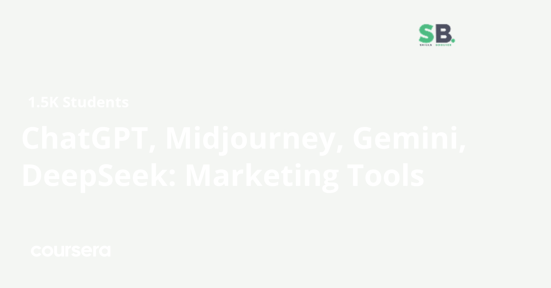 ChatGPT, Midjourney, Gemini, DeepSeek: Marketing Tools