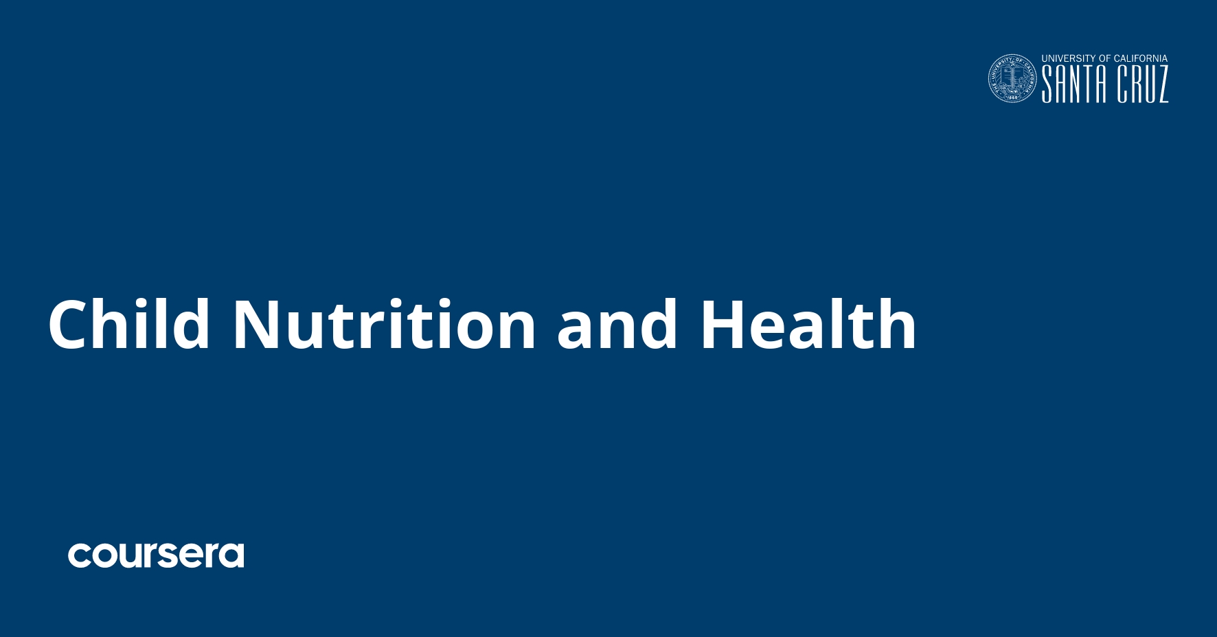 Child Nutrition and Health