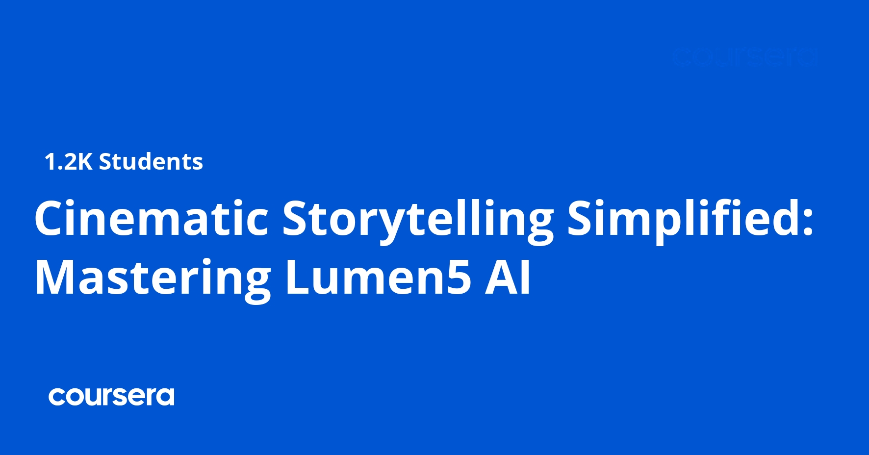Cinematic Storytelling Simplified: Mastering Lumen5 AI