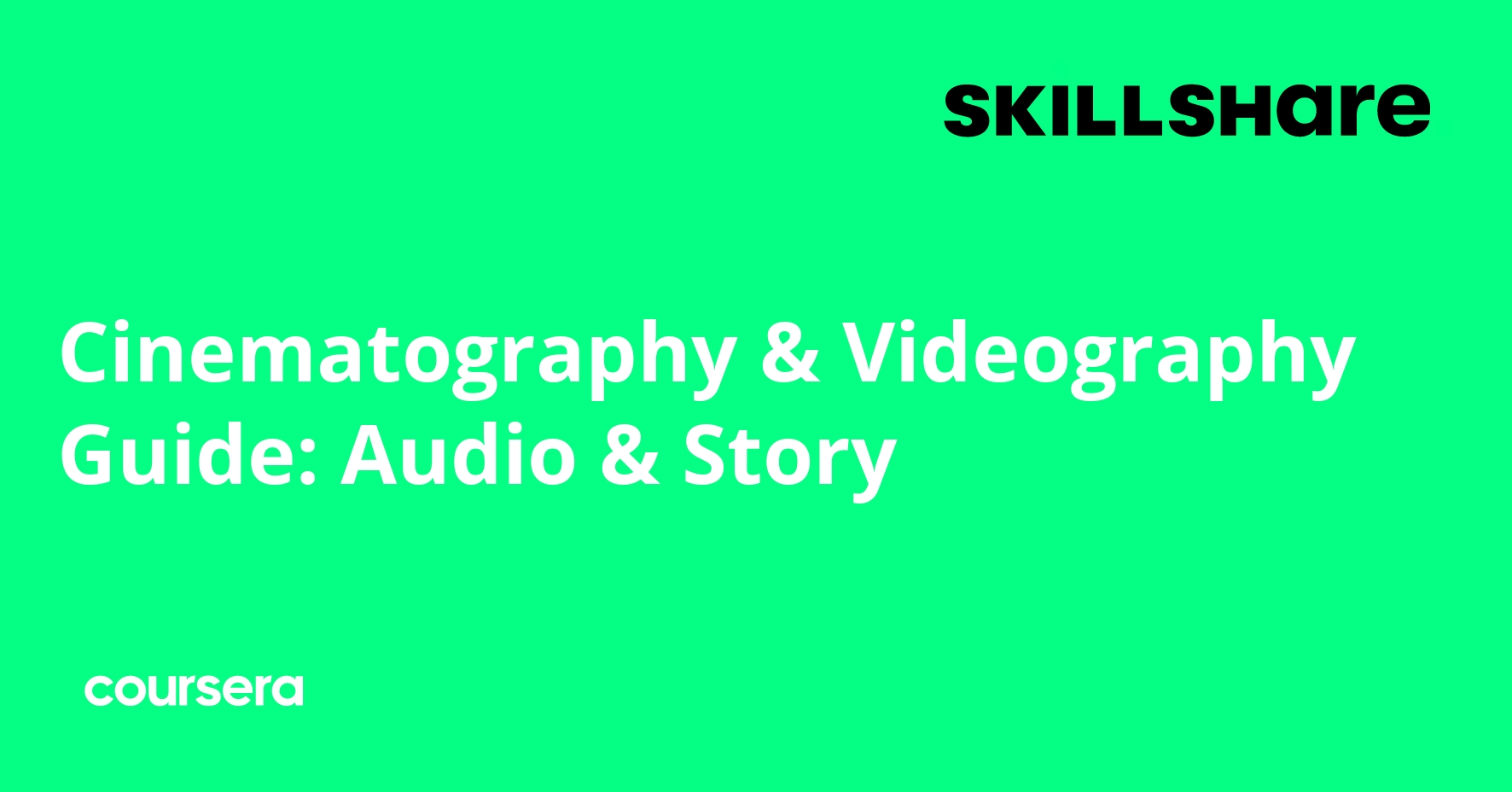Cinematography & Videography Guide: Audio & Story