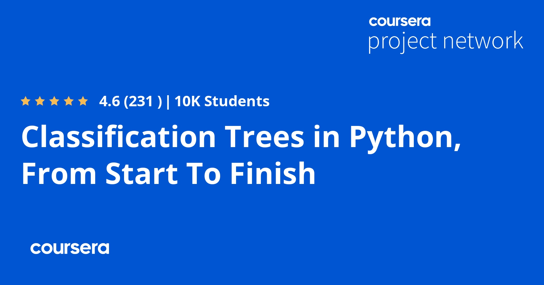 Classification Trees in Python, From Start To Finish