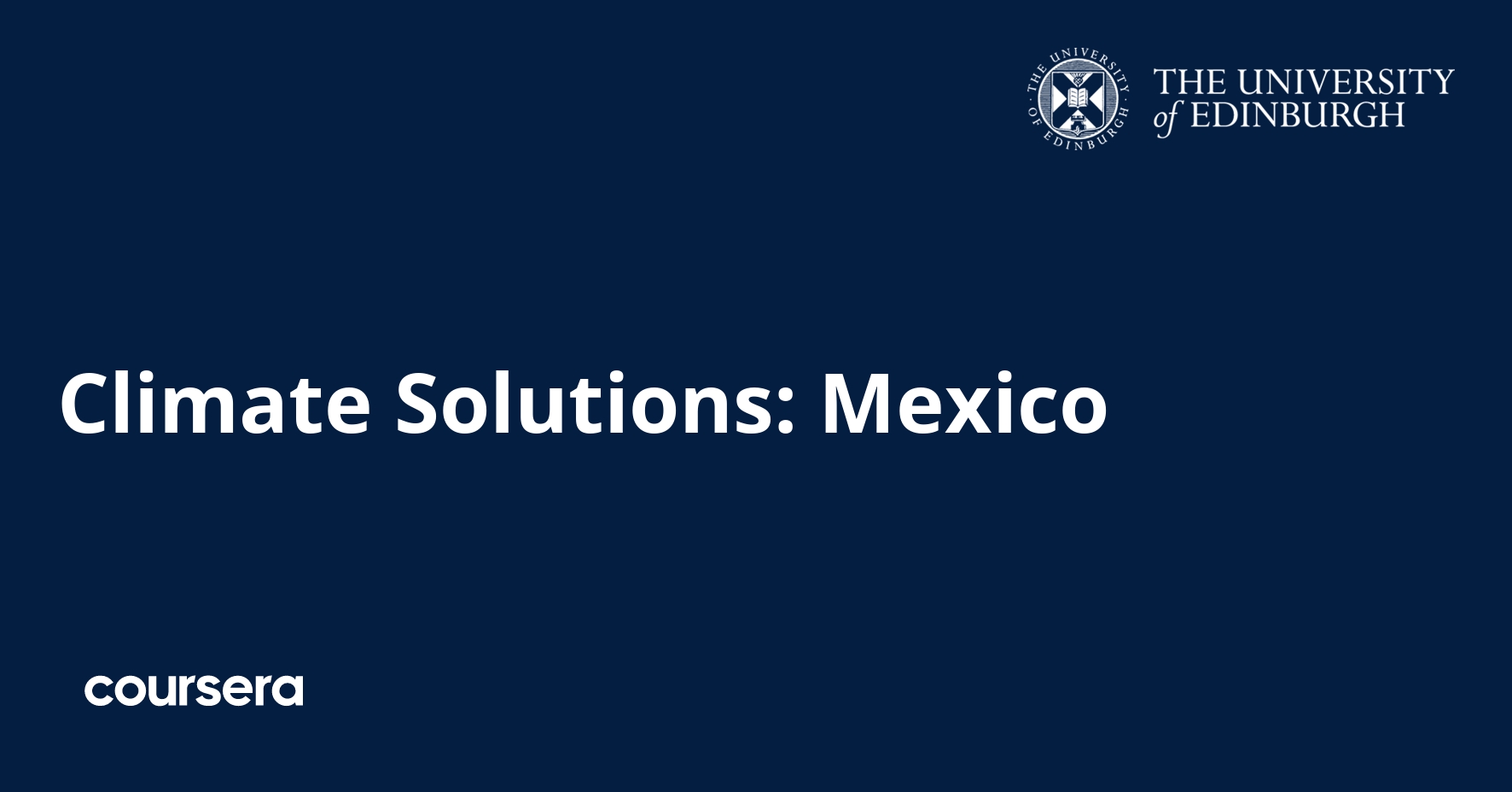 Climate Solutions: Mexico