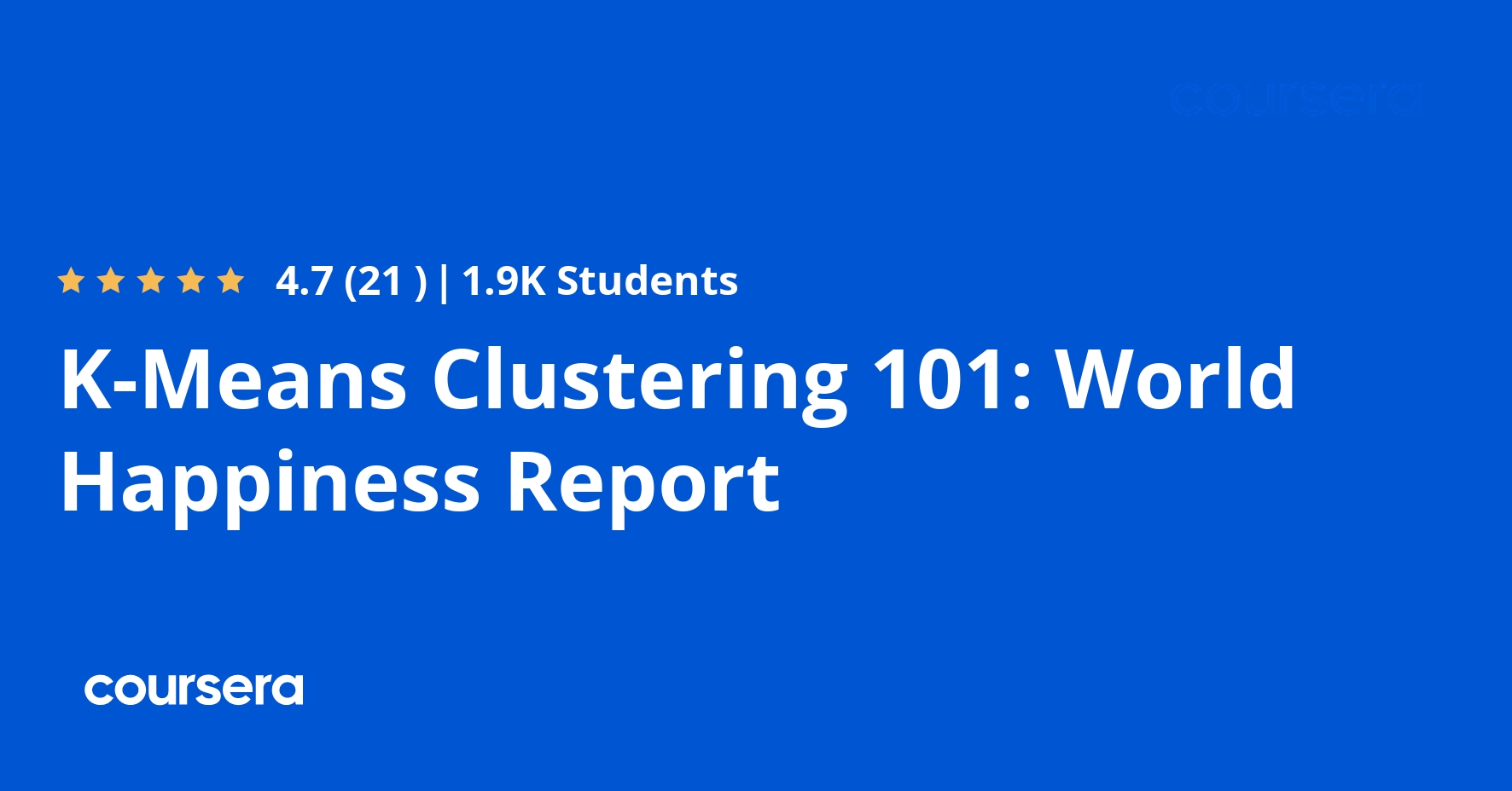 K-Means Clustering 101: World Happiness Report